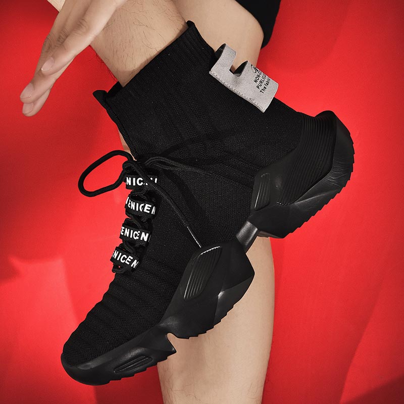 Men'S Semi Formal Wear With Jeans - Plus Size Hightop High-soled Men Sport