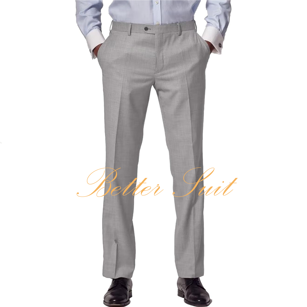 Dress Pant Flat Front - Men's Classic Fit Flat Front Dress