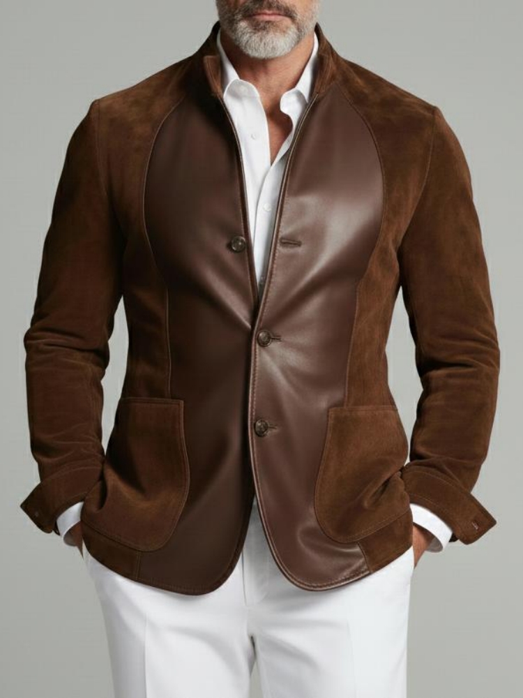 Men Formal Wear With Coat - Designer Classic Men's Suit Coat PU