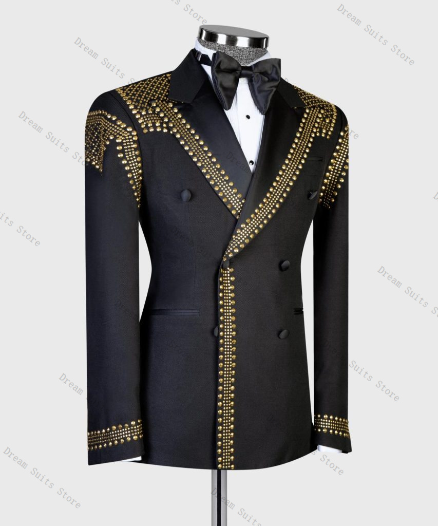 Men Suit Set 2 Piece Blazer+Pa - مراجعة Men Formal Wear With Coat وسعره