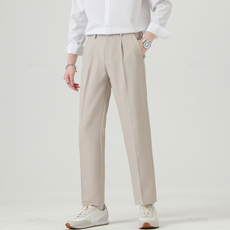 Brand Clothing Smooth Suit Pan - مراجعة Men'S Formal Wear Accessories وسعره