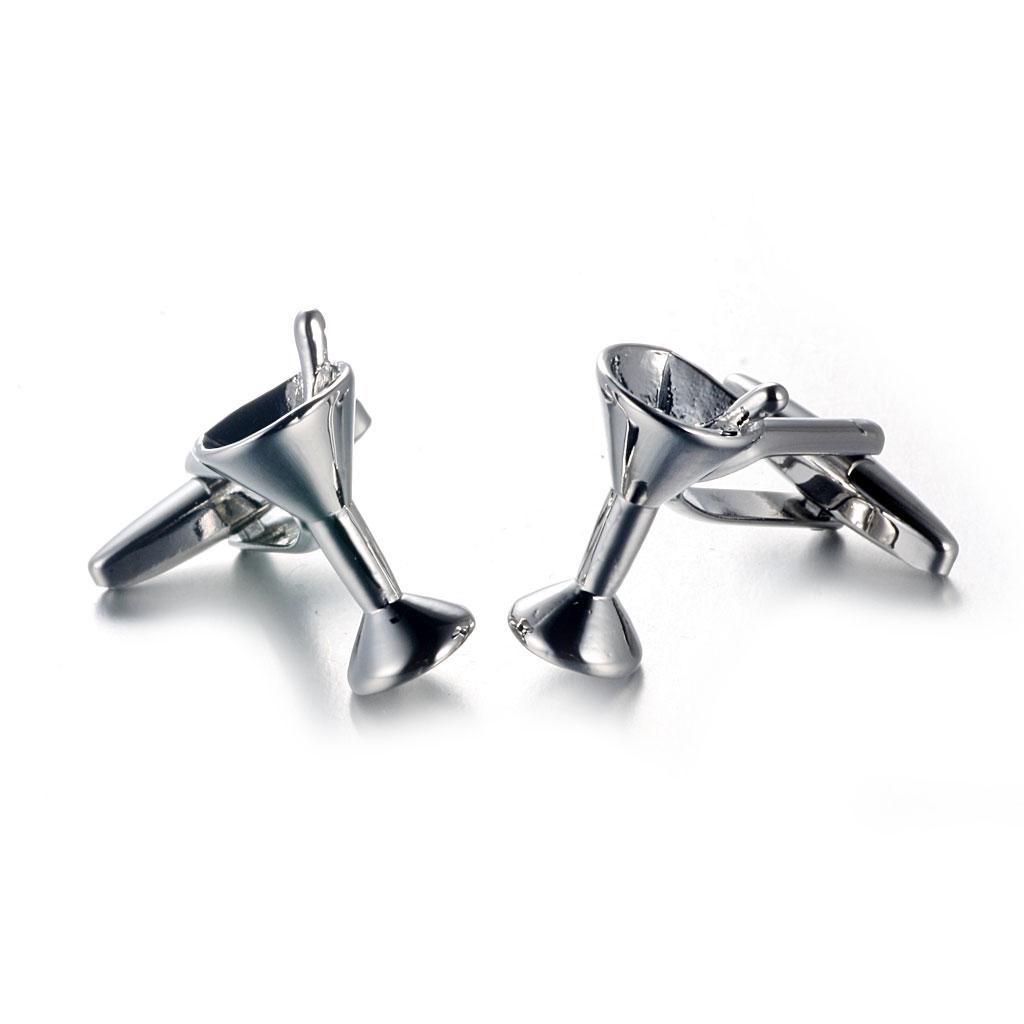 Mens Cufflinks Brass Silver Fa - مراجعة Cufflinks Silver Set وسعره