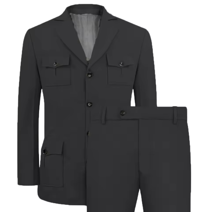 Men's Suits Jakcet Casual Khak - مراجعة Khaki Formal Wear Men وسعره