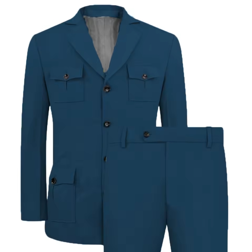 Men's Suits Jakcet Casual Khak - مراجعة Khaki Formal Wear Men وسعره