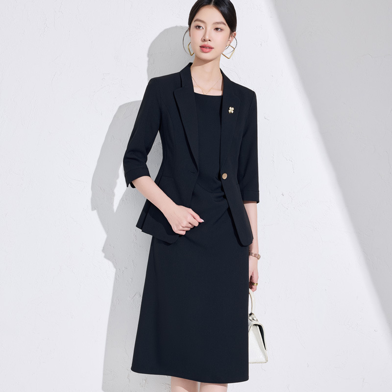 Women's suit dress set2025New  - مراجعة Dress Pant Flat Front وسعره