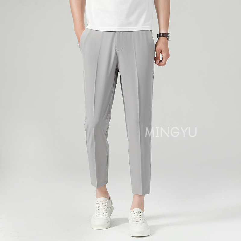 New Summer Thin Suit Pants Men - مراجعة Men'S Formal Wear Accessories وسعره