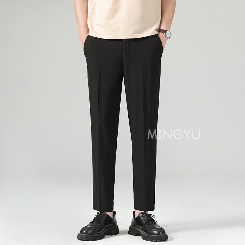 New Summer Thin Suit Pants Men - مراجعة Men'S Formal Wear Accessories وسعره