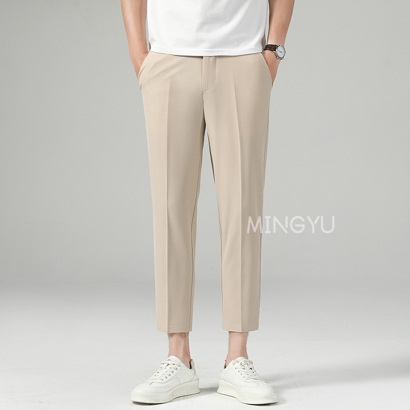 New Summer Thin Suit Pants Men - مراجعة Men'S Formal Wear Accessories وسعره