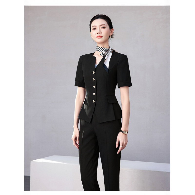 High-end professional women's  - مراجعة Dress Pant Flat Front وسعره