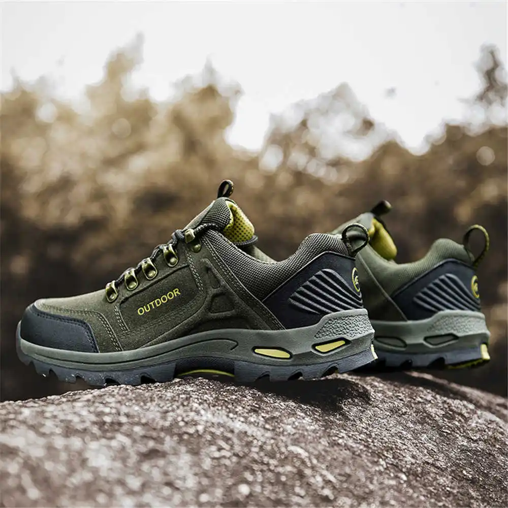 Non-slip Lace Up Hiking Tennis - مراجعة Formal Wear For Men Yellow وسعره