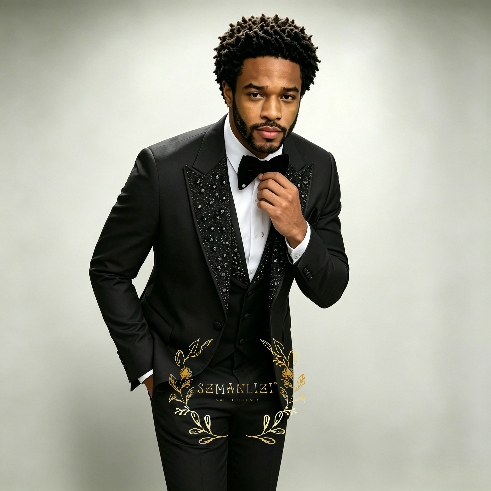 Black Men Suits Luxury Stone C - مراجعة Formal Wear For Men In Wedding وسعره