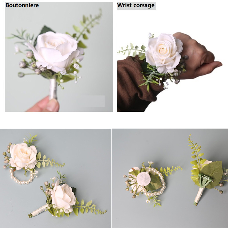 Wedding Suit Corsage Man Flowe - مراجعة Men'S Formal Wear For A Wedding وسعره
