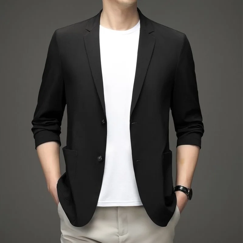 New Summer Men Thin Blazers Bu - مراجعة Men Formal Wear With Coat وسعره