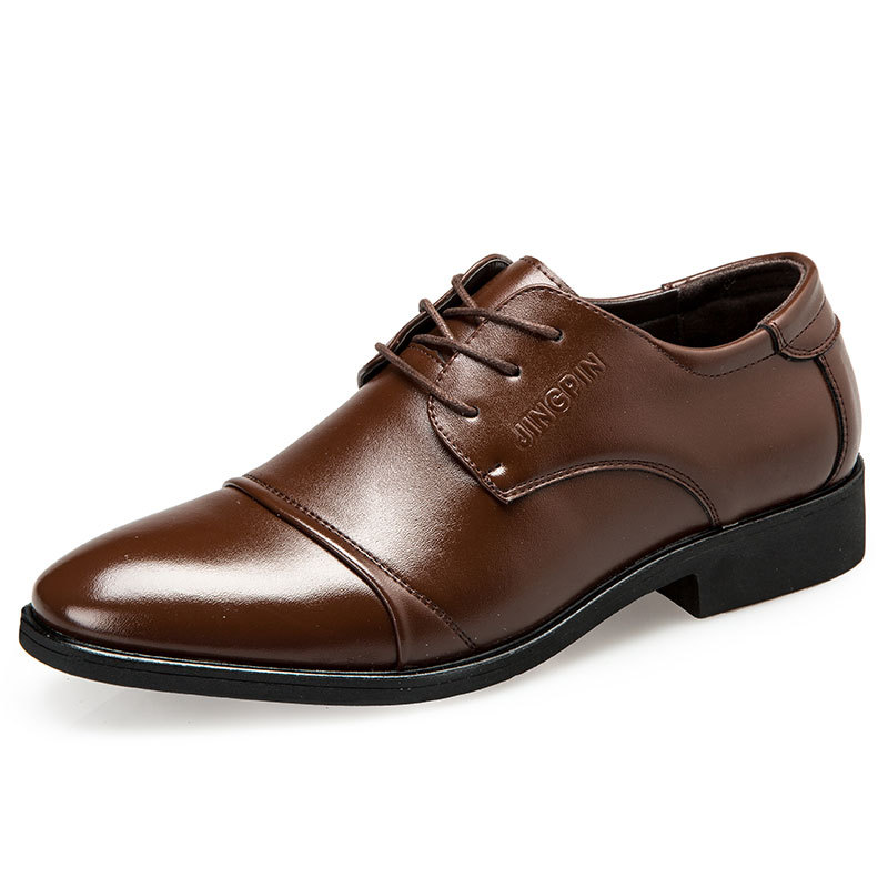 Large-sized men's leather shoe - مراجعة Formal Wear For Men In Wedding وسعره