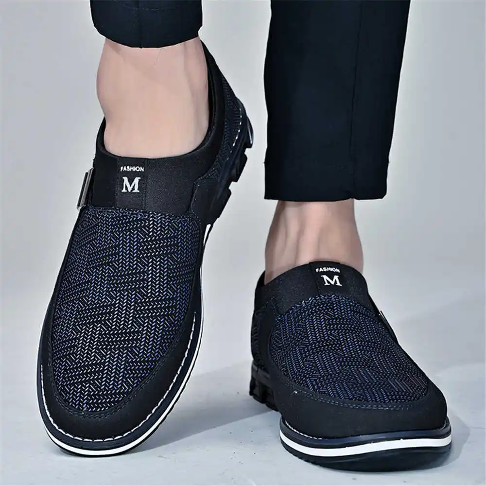 Dark Blue 44-45 Summer Shoes S - مراجعة Formal Wear For Men Yellow وسعره