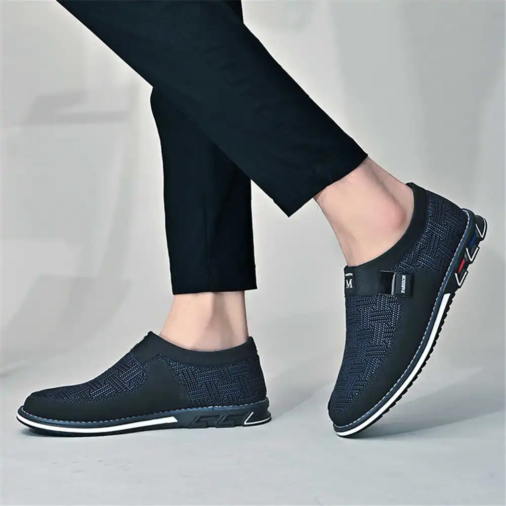 Dark Blue 44-45 Summer Shoes S - مراجعة Formal Wear For Men Yellow وسعره