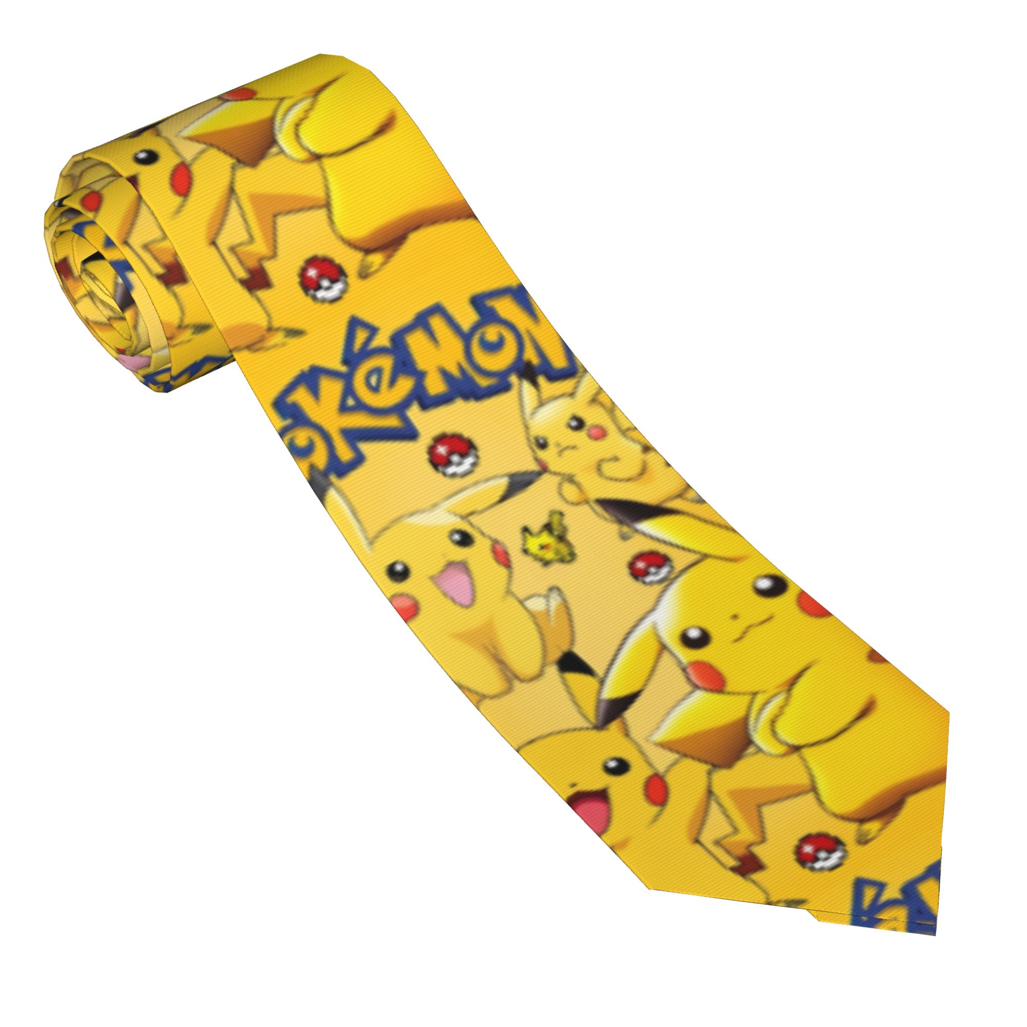 Pokemoned Cartoon Necktie Men  - مراجعة Men'S Formal Wear For A Wedding وسعره
