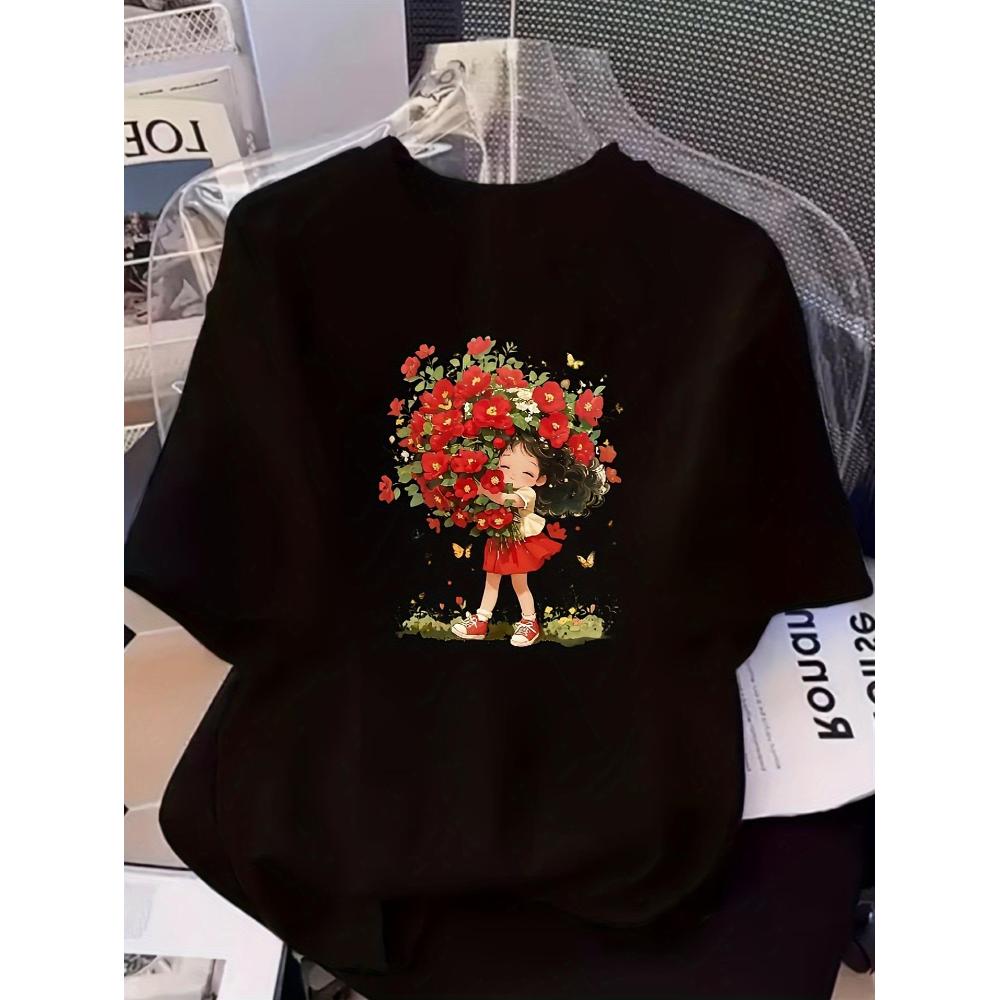 Ladies Y2K Floral Print T-Shir - مراجعة Y2K Formal Wear Men وسعره