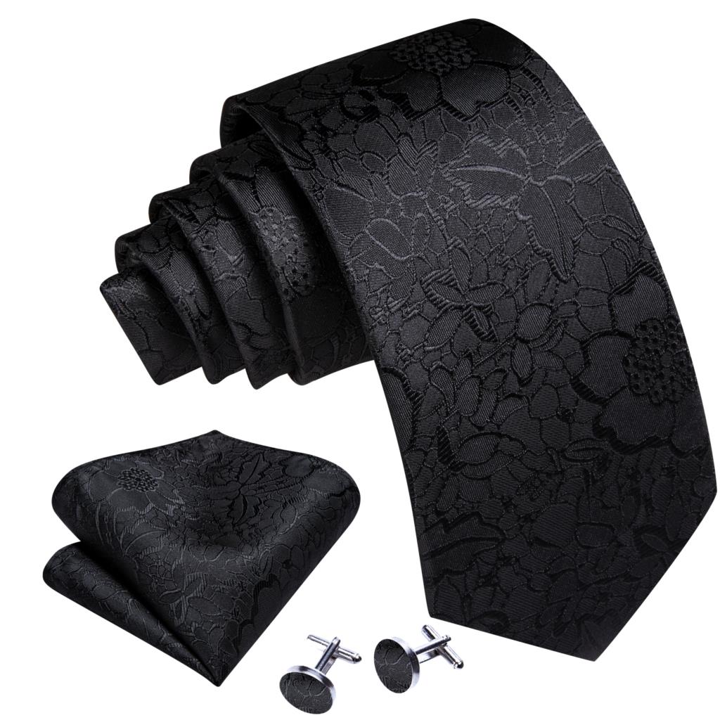 Barry.Wang Black White Gray Si - مراجعة Cufflinks Silver Set وسعره