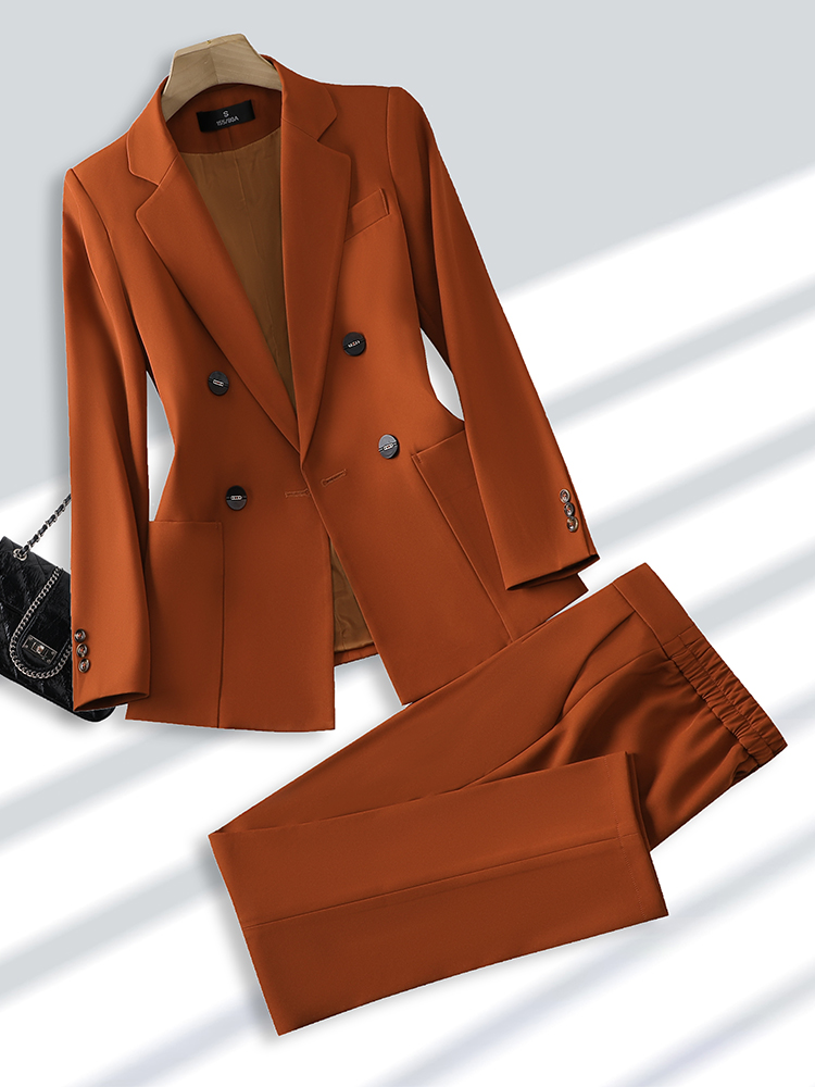Fashion Ladies Pant Suit Forma - مراجعة Khaki Formal Wear Men وسعره
