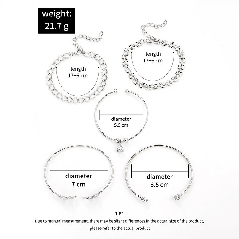 Bohemian Leaves Bracelet Set F - مراجعة Cufflinks Silver Set وسعره