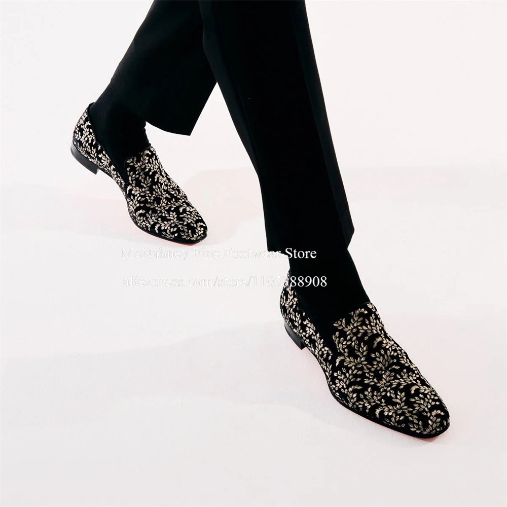 Black Silk Velvet Slip On Loaf - مراجعة Formal Wear For Men In Wedding وسعره
