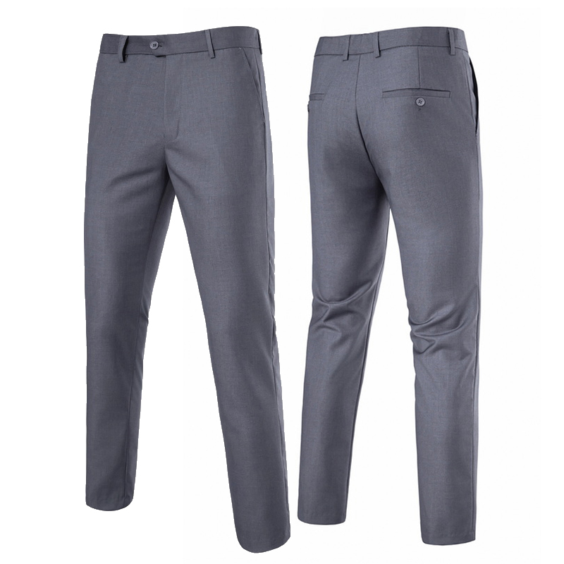 Quality Mens Slim Fit Golf Dre - مراجعة Dress Pant Flat Front وسعره