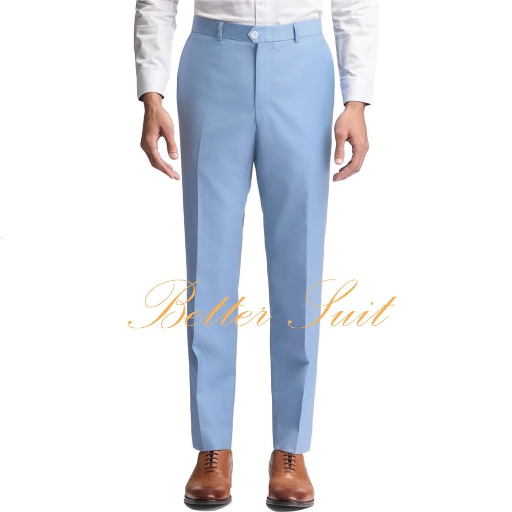 Men's Classic Fit Flat Front D - مراجعة Dress Pant Flat Front وسعره