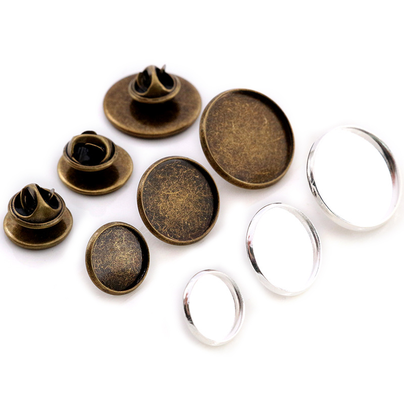 10pcs 12-20mm Inner Size Silve - مراجعة Cufflinks Silver Set وسعره