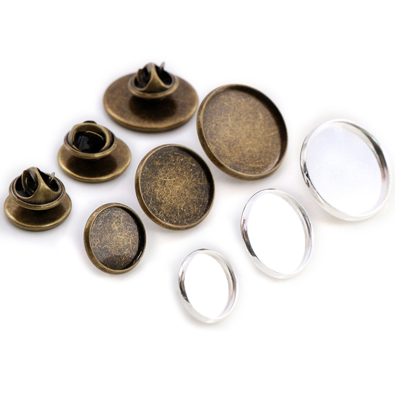 10pcs 12-20mm Inner Size Silve - مراجعة Cufflinks Silver Set وسعره
