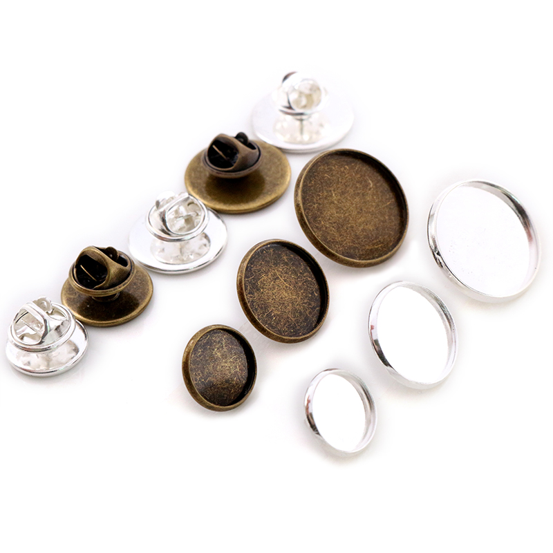10pcs 12-20mm Inner Size Silve - مراجعة Cufflinks Silver Set وسعره
