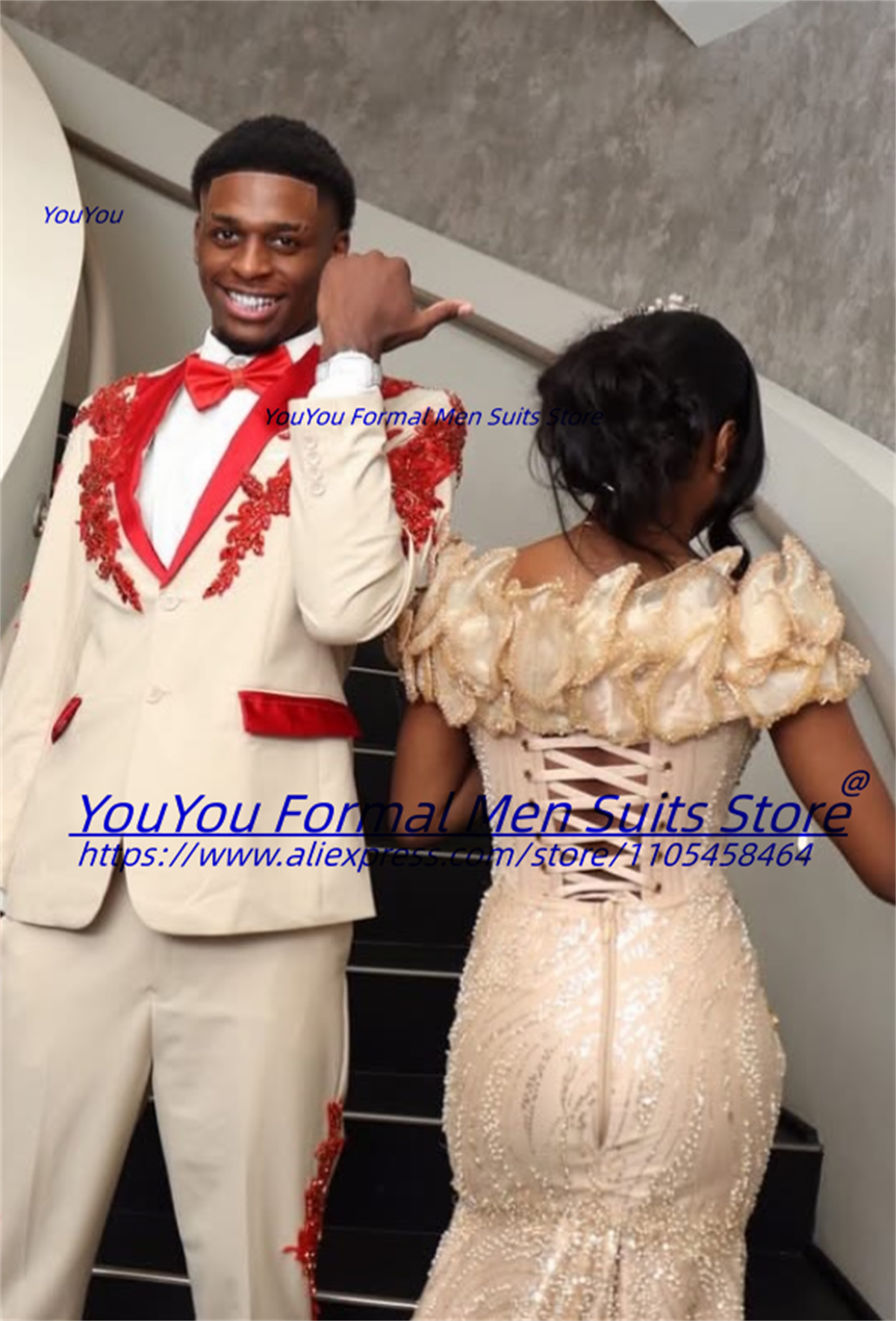 Luxurious Beige Groom Wedding  - مراجعة Men'S Formal Wear For A Wedding وسعره