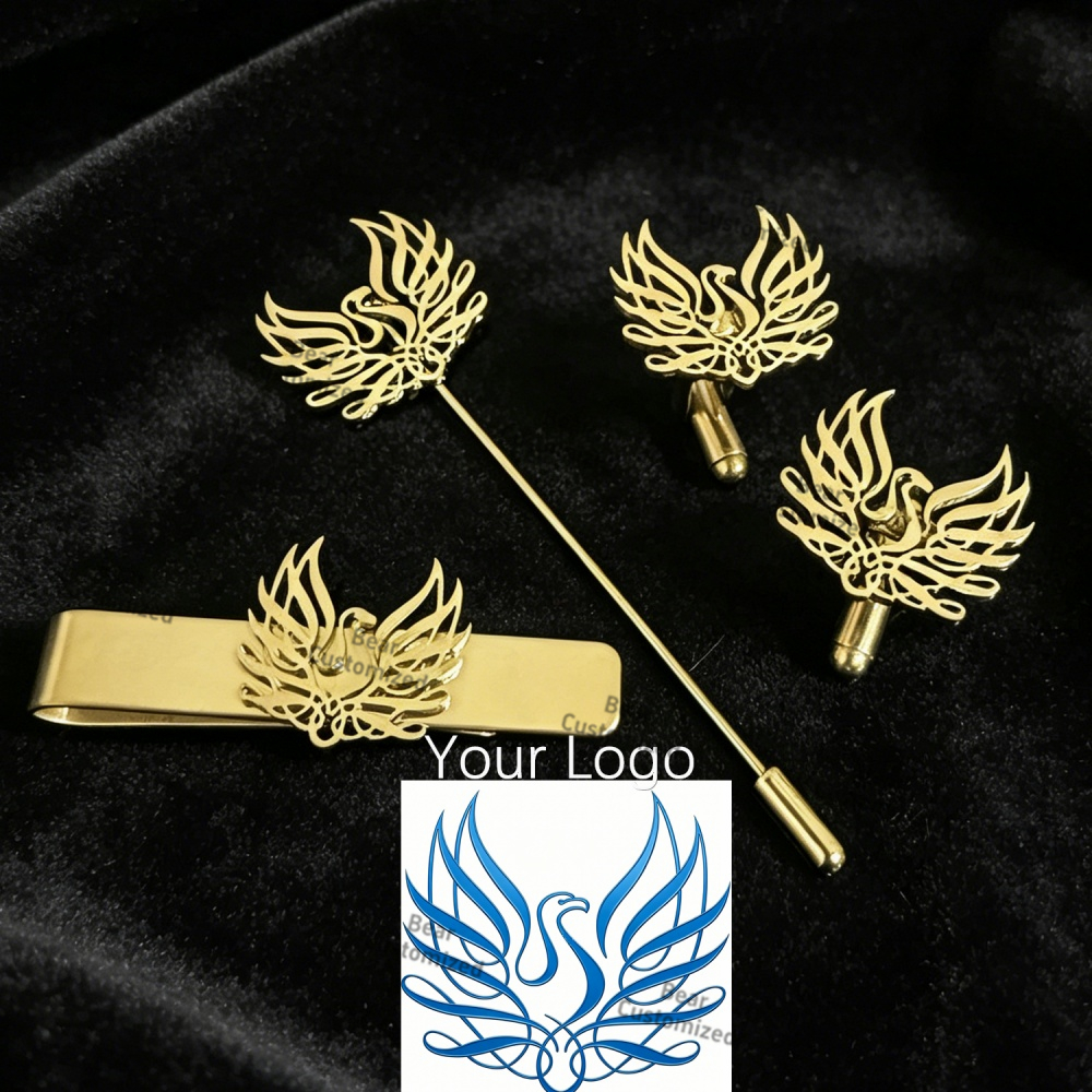 Custom Cufflink Tie Set Bar Pe - مراجعة Formal Wear For Men In Wedding وسعره
