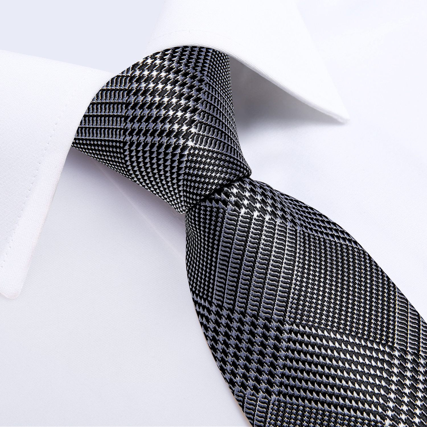 Luxury Black Silver Houndstoot - مراجعة Cufflinks Silver Set وسعره