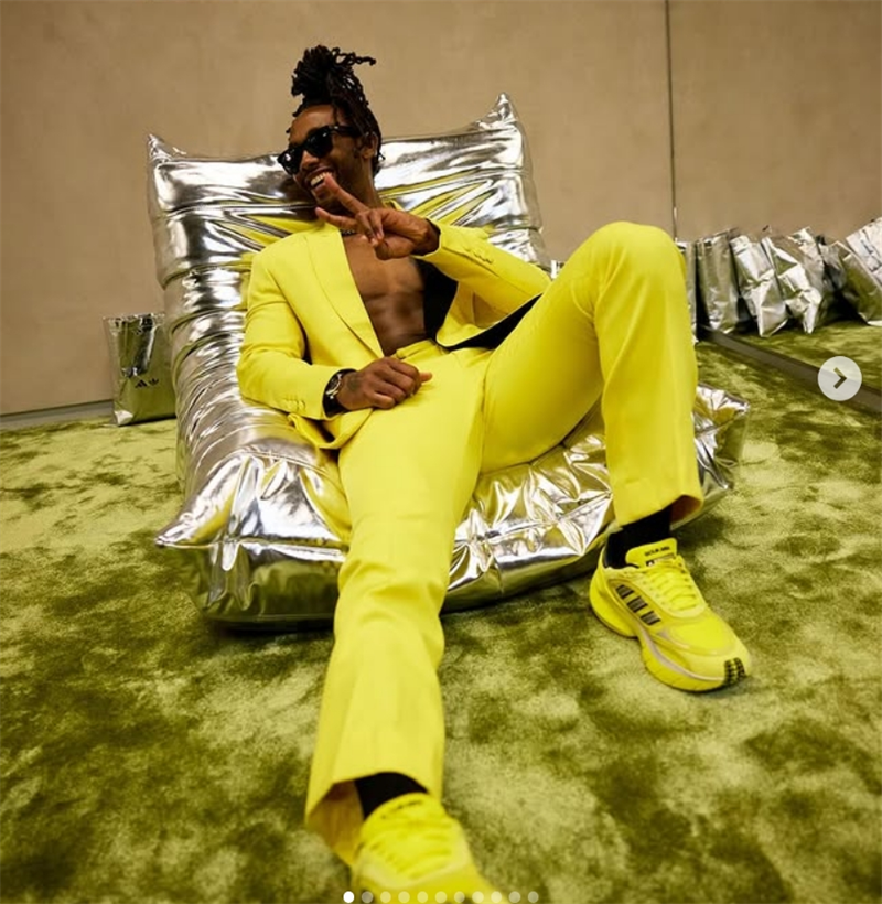 Fashion Yellow Men Suit Set 2  - مراجعة Formal Wear For Men Yellow وسعره