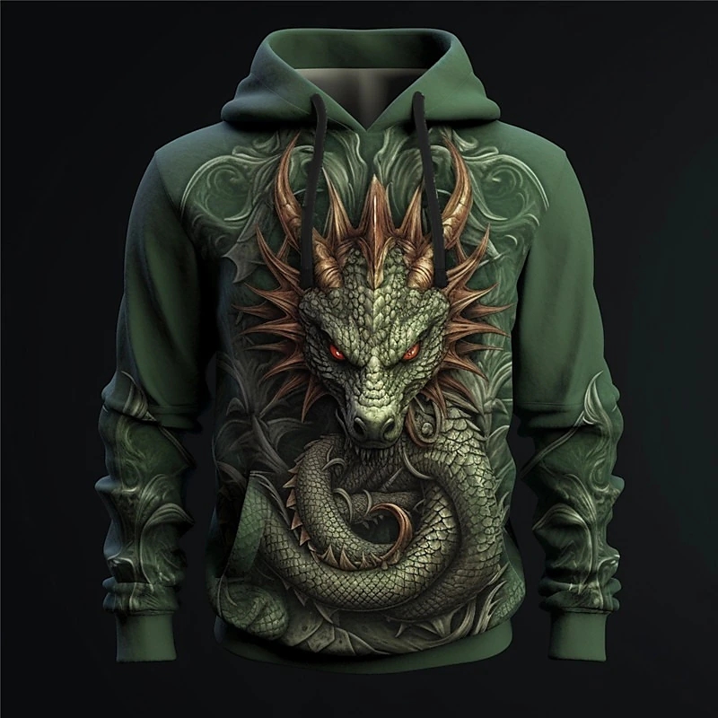 Fashion 3D Hoodies For Men y2k - مراجعة Y2K Formal Wear Men وسعره