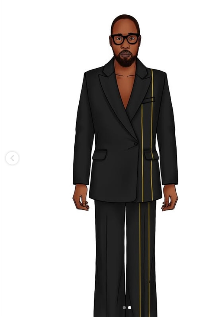 Black Men Suit Set 2 Piece Bla - مراجعة Formal Wear For Men Yellow وسعره