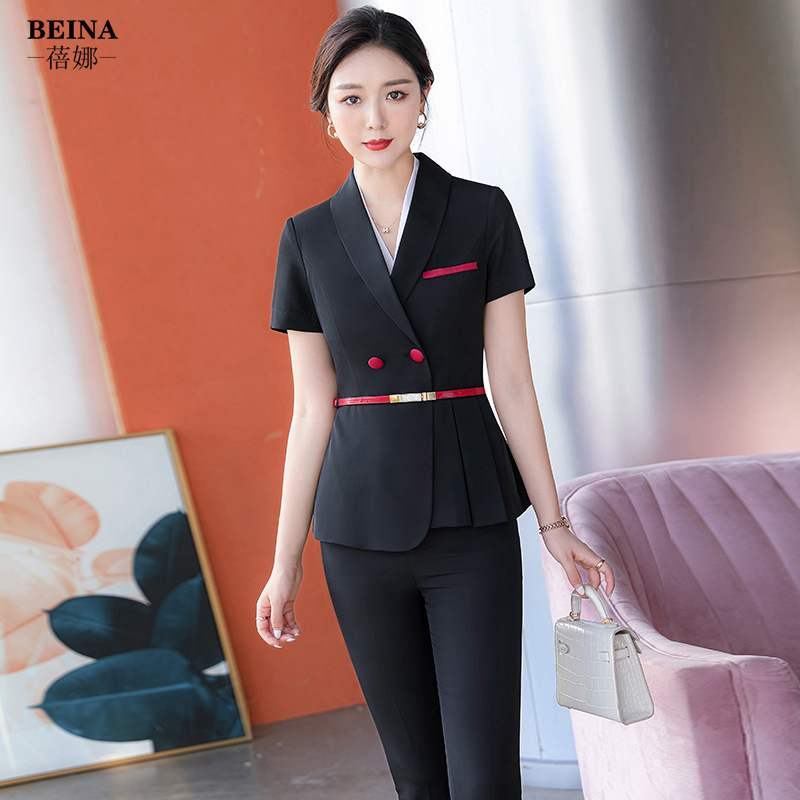 Professional Suit for Women Su - مراجعة Dress Pant Flat Front وسعره