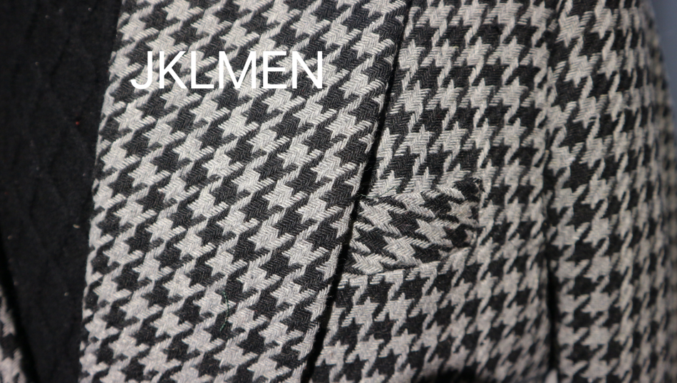 Houndstooth Mens Suits 2PCS We - مراجعة Formal Wear For Men In Wedding وسعره