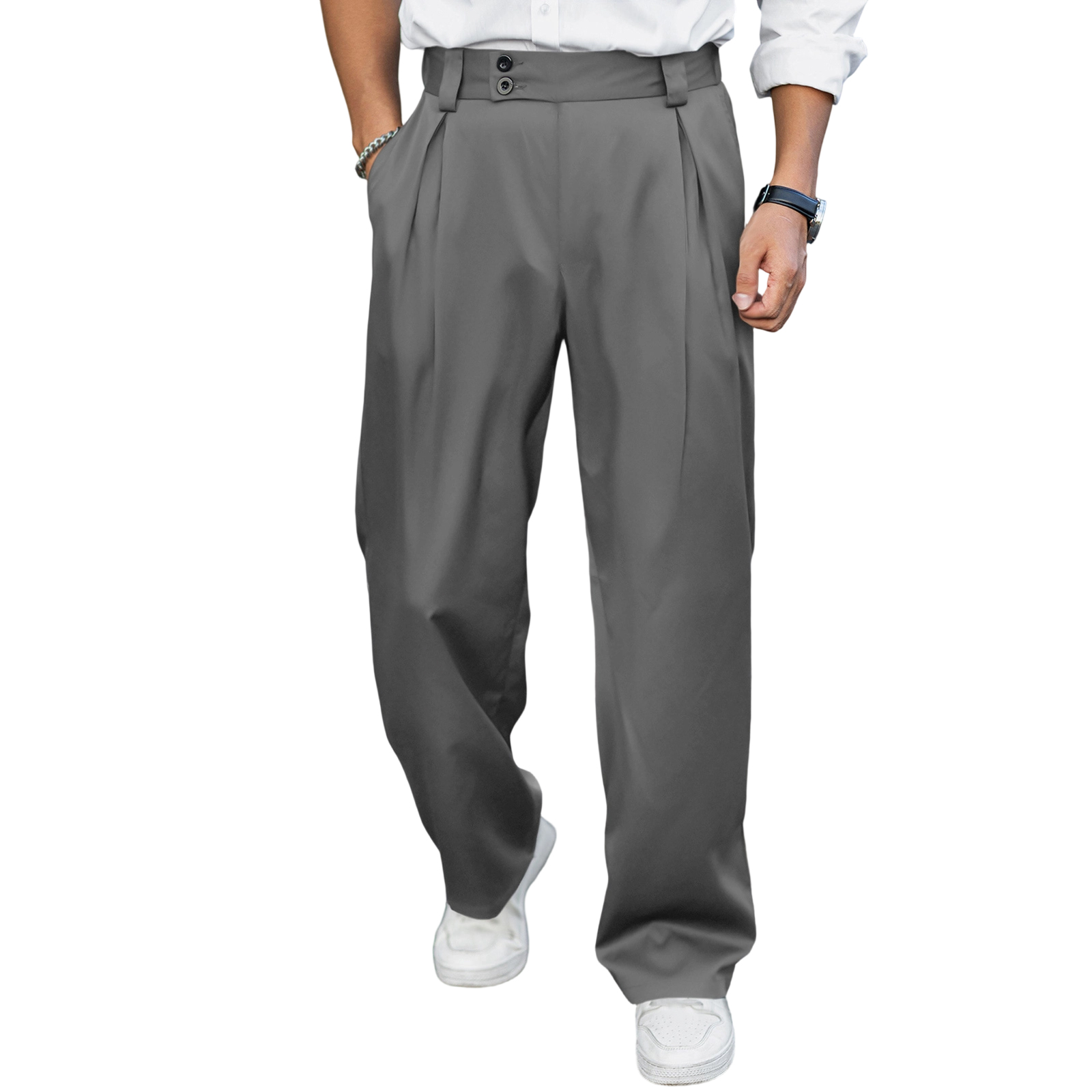 2026 Men’s Wide Leg Dress Pant - مراجعة Dress Pant Flat Front وسعره