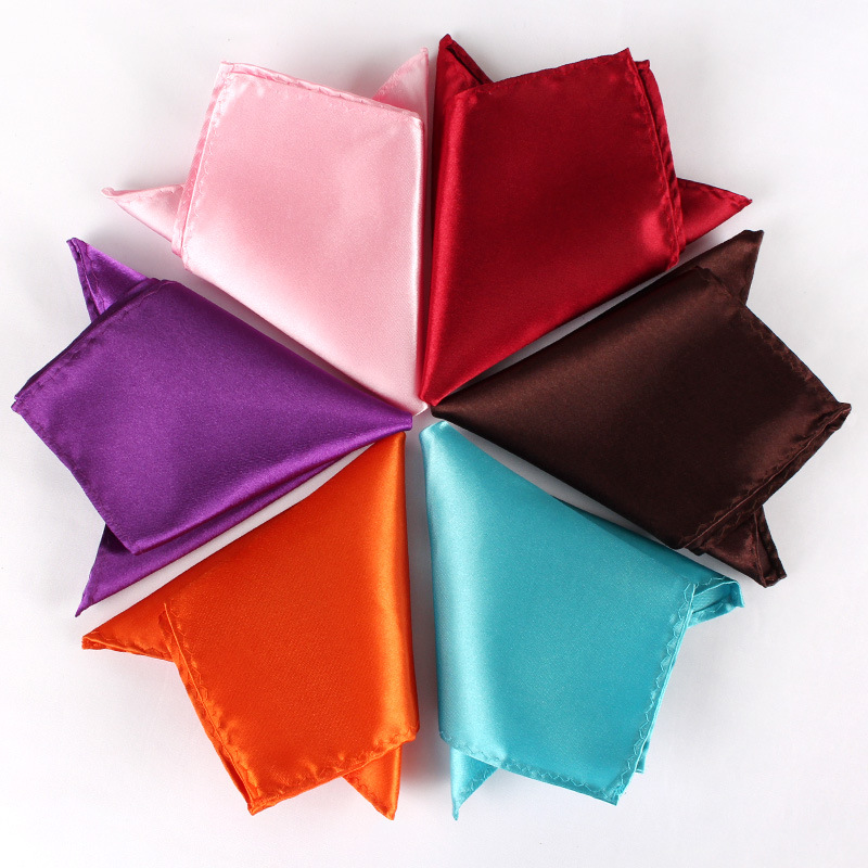 22CM Solid Color Pocket Squre  - مراجعة Men'S Formal Wear Accessories وسعره