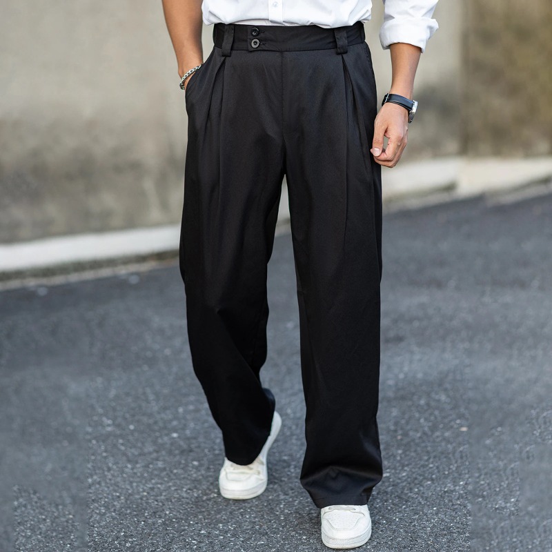 Men’s Wide Leg Dress Pants Hig - مراجعة Dress Pant Flat Front وسعره