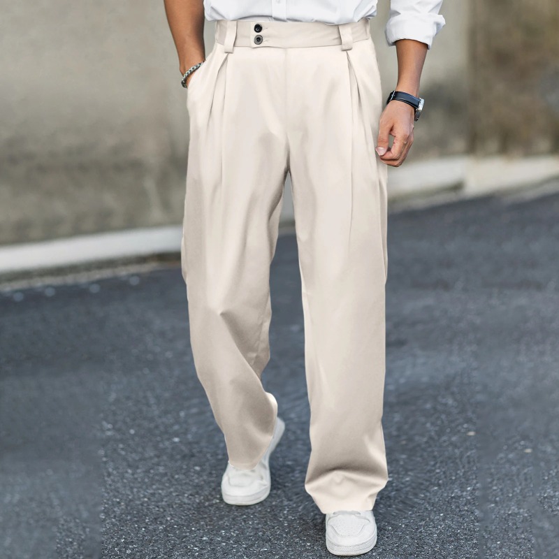 Men’s Wide Leg Dress Pants Hig - مراجعة Dress Pant Flat Front وسعره