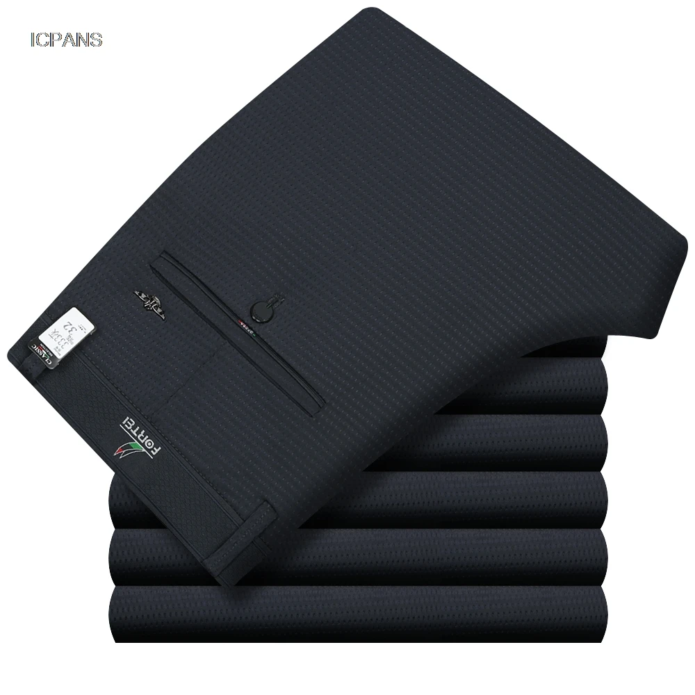 Thin Summer Suit Pants Mens St - مراجعة Dress Pant Flat Front وسعره